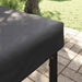Copertă pentru masă Simplu Negru 142 x 82 x 15 cm țesătură - WALTI WALTI