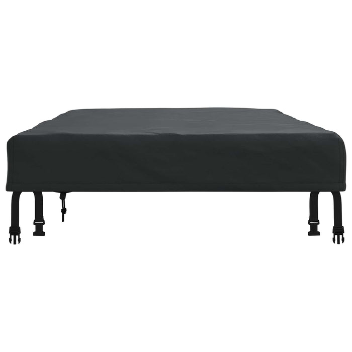 Copertă pentru masă Simplu Negru 142 x 82 x 15 cm țesătură - WALTI WALTI
