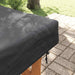 Copertă pentru masă Simplu Negru 182 x 92 x 15 cm țesătură - WALTI WALTI