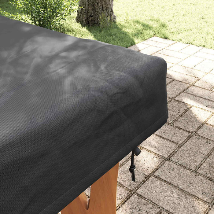 Copertă pentru masă Simplu Negru 182 x 92 x 15 cm țesătură - WALTI WALTI