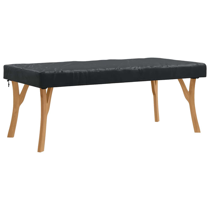 Copertă pentru masă Simplu Negru 182 x 92 x 15 cm țesătură - WALTI WALTI