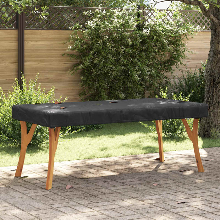 Copertă pentru masă Simplu Negru 182 x 102 x 15 cm țesătură - WALTI WALTI