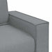 Canapea fotoliu gri deschis, 100x78x84 cm, material textil - WALTI WALTI