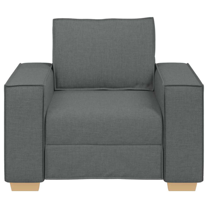 Canapea fotoliu gri închis, 100x78x84 cm, material textil - WALTI WALTI