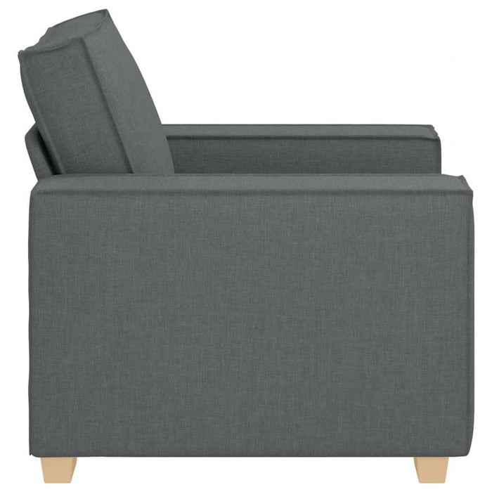 Canapea fotoliu gri închis, 100x78x84 cm, material textil - WALTI WALTI
