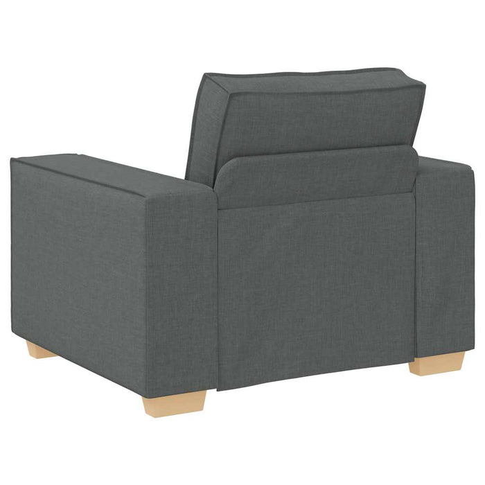 Canapea fotoliu gri închis, 100x78x84 cm, material textil - WALTI WALTI