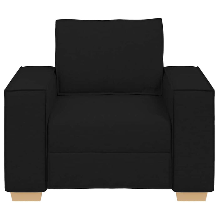 Canapea fotoliu negru 100x78x84 cm material textil - WALTI WALTI