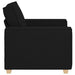 Canapea fotoliu negru 100x78x84 cm material textil - WALTI WALTI
