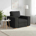 Canapea fotoliu negru 100x78x84 cm material textil - WALTI WALTI
