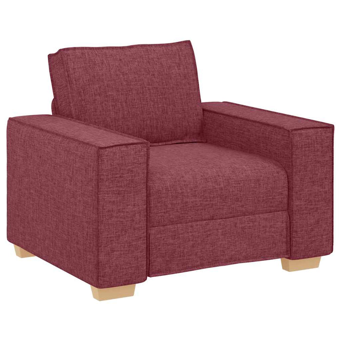Fotoliu canapea roșu vin, 100x78x84 cm, material textil - WALTI WALTI