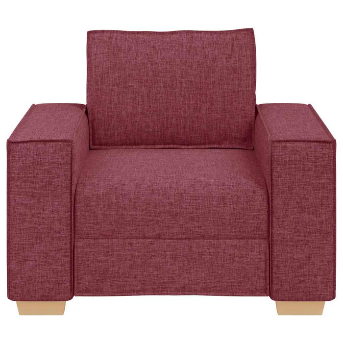 Fotoliu canapea roșu vin, 100x78x84 cm, material textil - WALTI WALTI