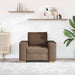 Canapea fotoliu maro 100x78x84 cm, material textil - WALTI WALTI