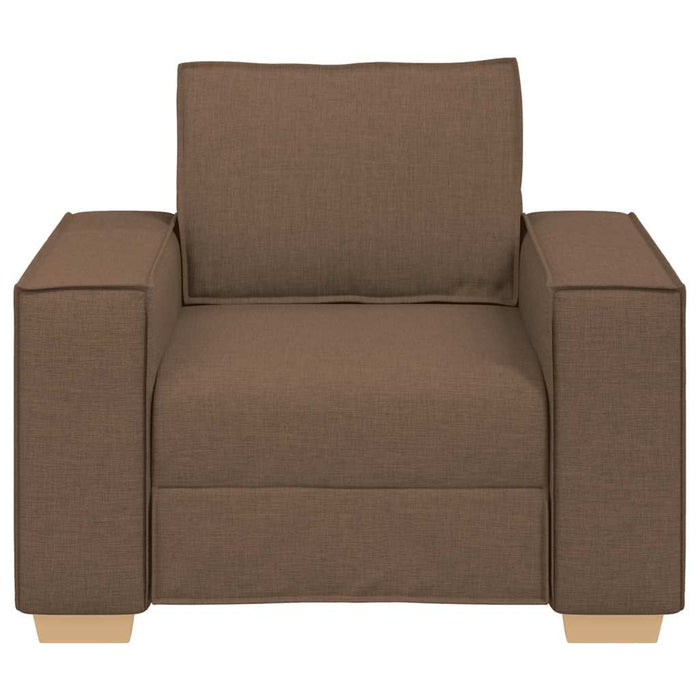 Canapea fotoliu maro 100x78x84 cm, material textil - WALTI WALTI