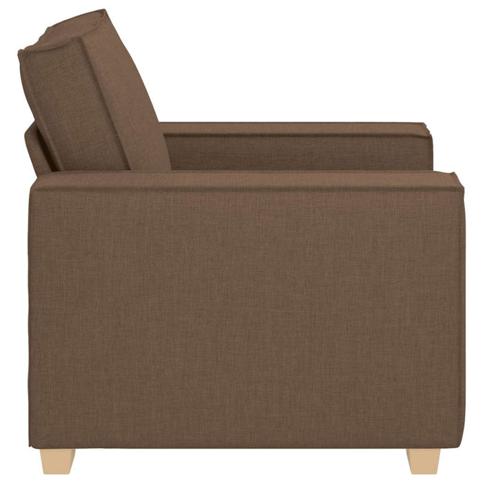 Canapea fotoliu maro 100x78x84 cm, material textil - WALTI WALTI