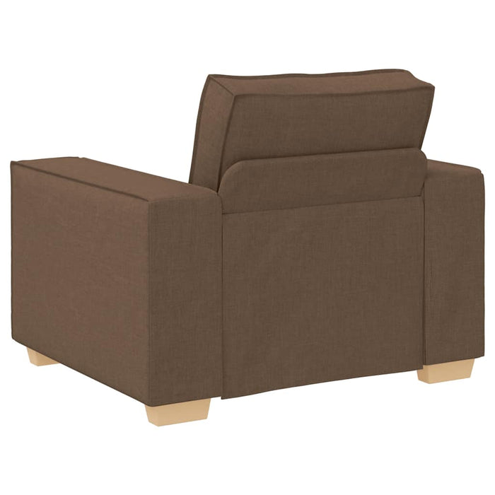 Canapea fotoliu maro 100x78x84 cm, material textil - WALTI WALTI