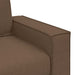 Canapea fotoliu maro 100x78x84 cm, material textil - WALTI WALTI