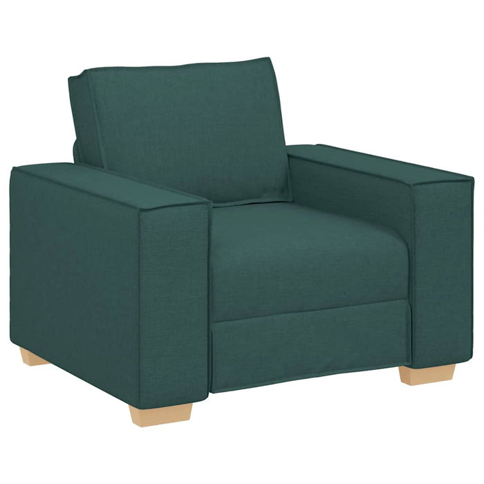 Canapea fotoliu verde închis, 100x78x84 cm, material textil - WALTI WALTI
