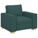 Canapea fotoliu verde închis, 100x78x84 cm, material textil - WALTI WALTI