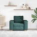 Canapea fotoliu verde închis, 100x78x84 cm, material textil - WALTI WALTI