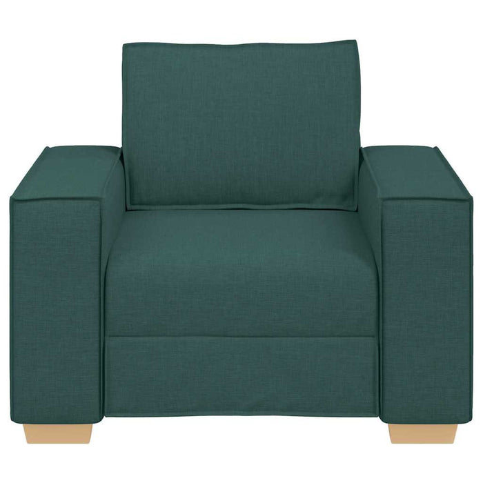 Canapea fotoliu verde închis, 100x78x84 cm, material textil - WALTI WALTI