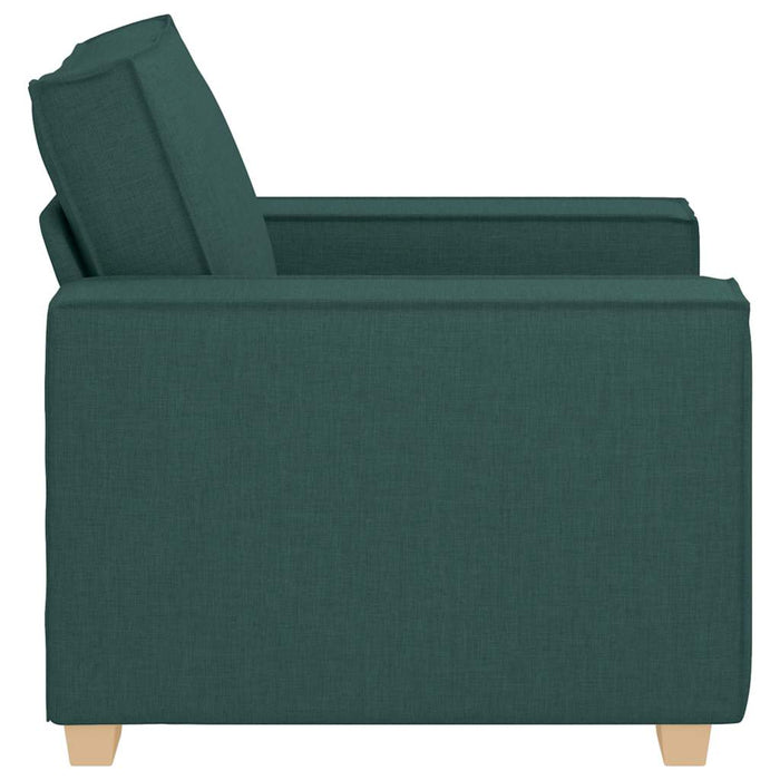 Canapea fotoliu verde închis, 100x78x84 cm, material textil - WALTI WALTI