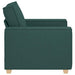 Canapea fotoliu verde închis, 100x78x84 cm, material textil - WALTI WALTI