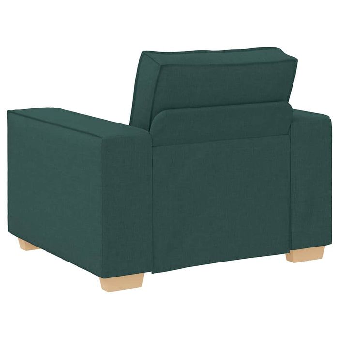 Canapea fotoliu verde închis, 100x78x84 cm, material textil - WALTI WALTI