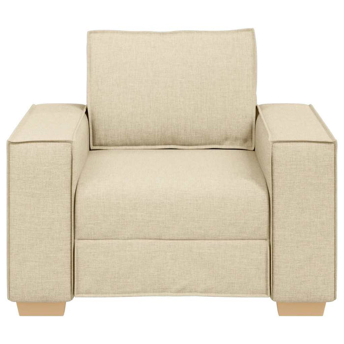Canapea fotoliu crem 100x78x84 cm material textil - WALTI WALTI