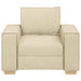 Canapea fotoliu crem 100x78x84 cm material textil - WALTI WALTI