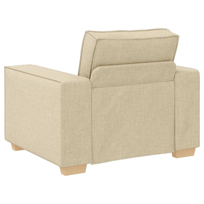 Canapea fotoliu crem 100x78x84 cm material textil - WALTI WALTI