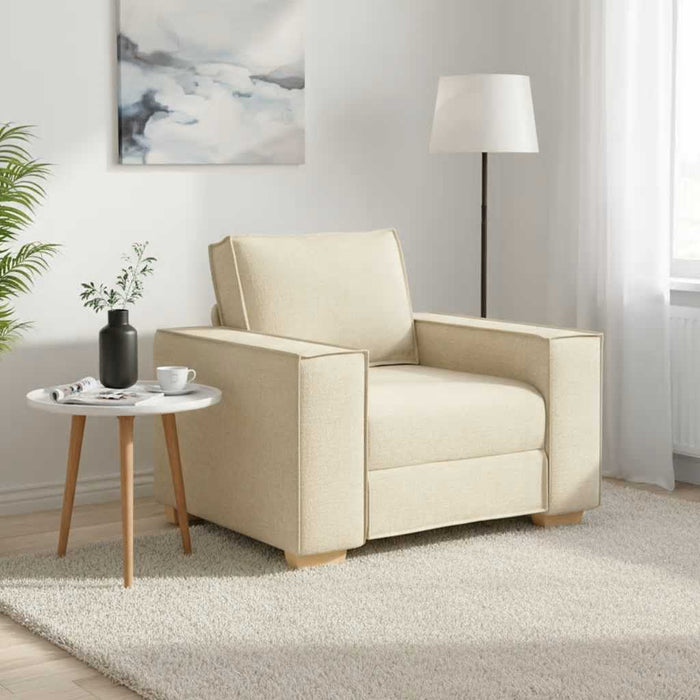 Canapea fotoliu crem 100x78x84 cm material textil - WALTI WALTI