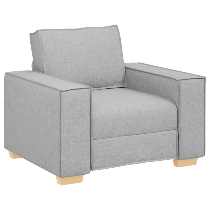Canapea fotoliu gri nor, 100x78x84 cm, material textil - WALTI WALTI