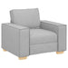 Canapea fotoliu gri nor, 100x78x84 cm, material textil - WALTI WALTI
