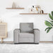 Canapea fotoliu gri nor, 100x78x84 cm, material textil - WALTI WALTI