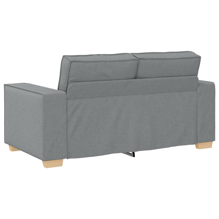 Canapea cu 2 locuri, gri deschis, 160x78x84 cm, material textil - WALTI WALTI