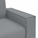 Canapea cu 2 locuri, gri deschis, 160x78x84 cm, material textil - WALTI WALTI