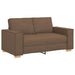 Canapea cu 2 locuri, maro, 160x78x84 cm, material textil - WALTI WALTI