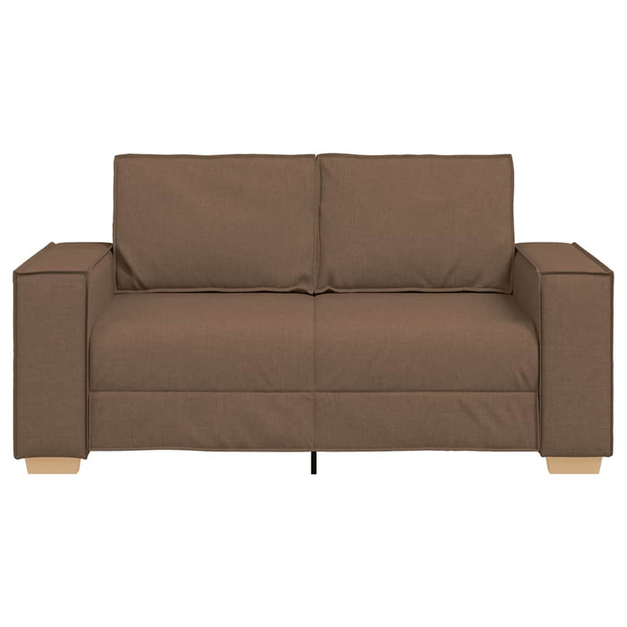 Canapea cu 2 locuri, maro, 160x78x84 cm, material textil - WALTI WALTI