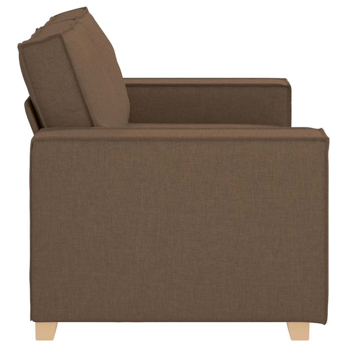 Canapea cu 2 locuri, maro, 160x78x84 cm, material textil - WALTI WALTI