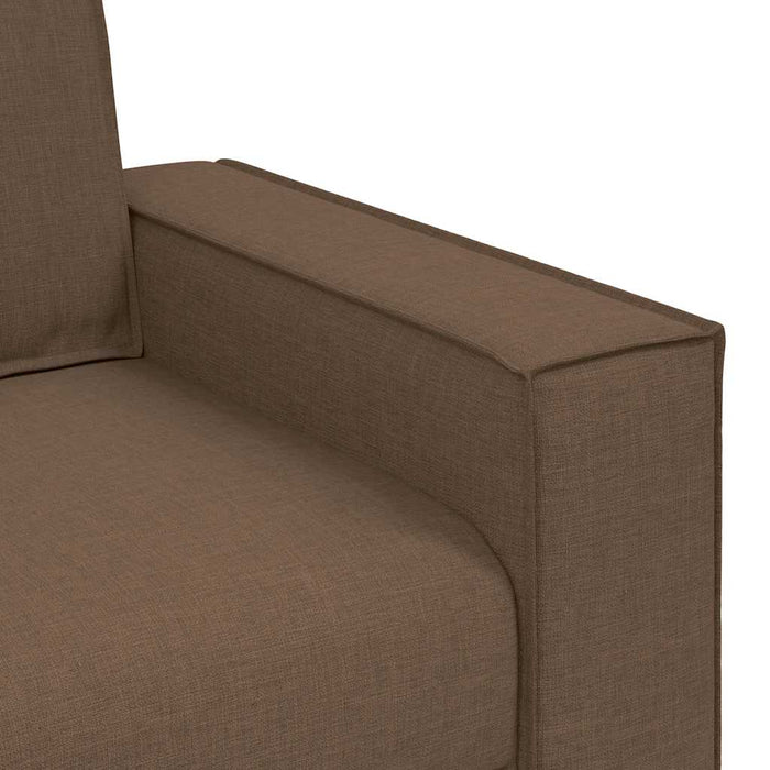 Canapea cu 2 locuri, maro, 160x78x84 cm, material textil - WALTI WALTI