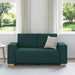 Canapea cu 2 locuri, verde închis, 160x78x84 cm, material textil - WALTI WALTI