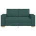 Canapea cu 2 locuri, verde închis, 160x78x84 cm, material textil - WALTI WALTI