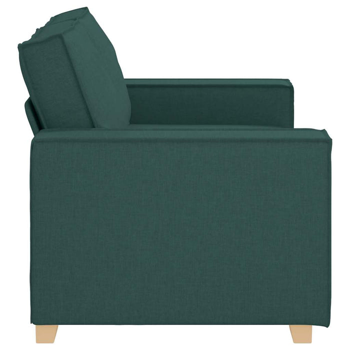 Canapea cu 2 locuri, verde închis, 160x78x84 cm, material textil - WALTI WALTI