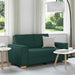 Canapea cu 2 locuri, verde închis, 160x78x84 cm, material textil - WALTI WALTI