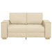 Canapea cu 2 locuri, crem, 160x78x84 cm, material textil - WALTI WALTI
