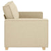 Canapea cu 2 locuri, crem, 160x78x84 cm, material textil - WALTI WALTI