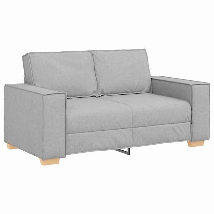 Canapea cu 2 locuri, gri nor, 160x78x84 cm, material textil WALTI