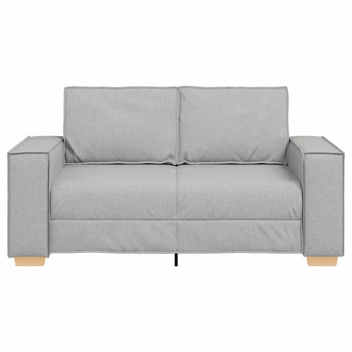 Canapea cu 2 locuri, gri nor, 160x78x84 cm, material textil WALTI