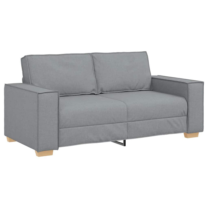 Canapea cu 2 locuri, gri deschis, 180x78x84 cm, material textil - WALTI WALTI