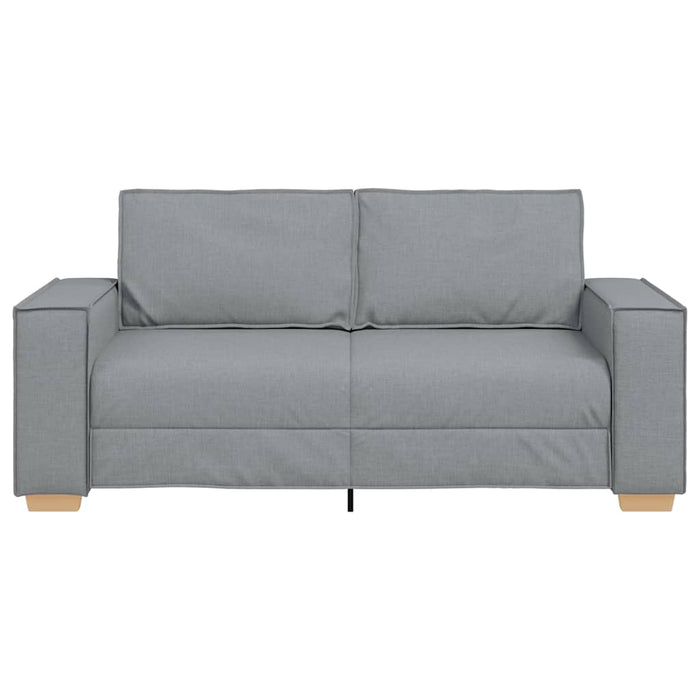 Canapea cu 2 locuri, gri deschis, 180x78x84 cm, material textil - WALTI WALTI